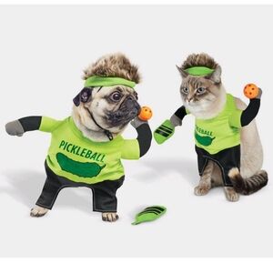 NEW Pet Costume Pickleball Player